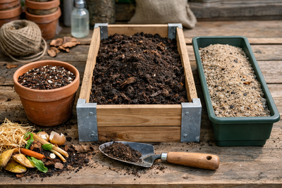 How to Choose the Right Potting Mix for Pots, Raised Beds, and Planter Troughs