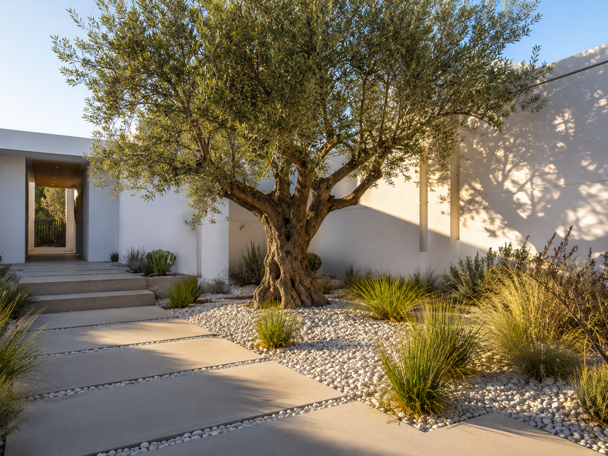 Feature Trees for Minimalist Australian Homes: Less Planting, More Impact