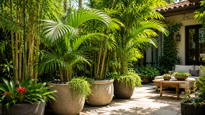 Spotlight on the Bangalow Palm: The Perfect Bamboo Companion