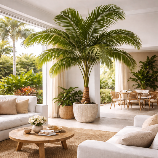 Kentia Palm Care Guide: Indoors vs Outdoors, Watering, Light & Growth Tips