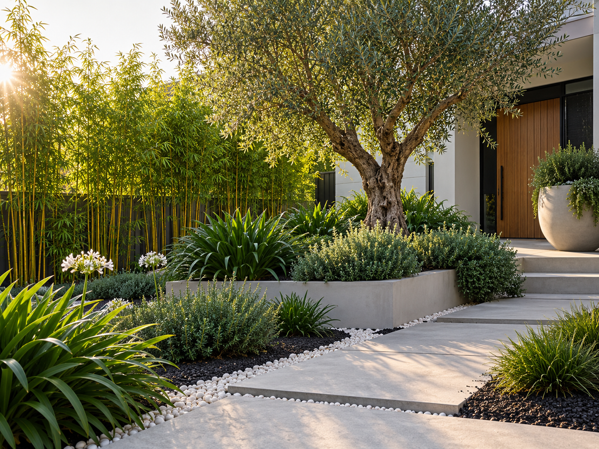 Build Your Dream Landscape Bundle: Feature Plants + Bamboo + Planters