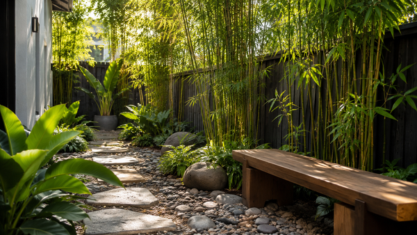 Bamboo & Pebbles Landscaping Ideas: Create a Zen or Tropical Garden in Leppington Style