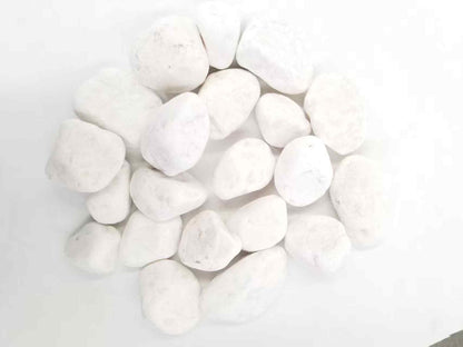 Natural Snow White Pebbles