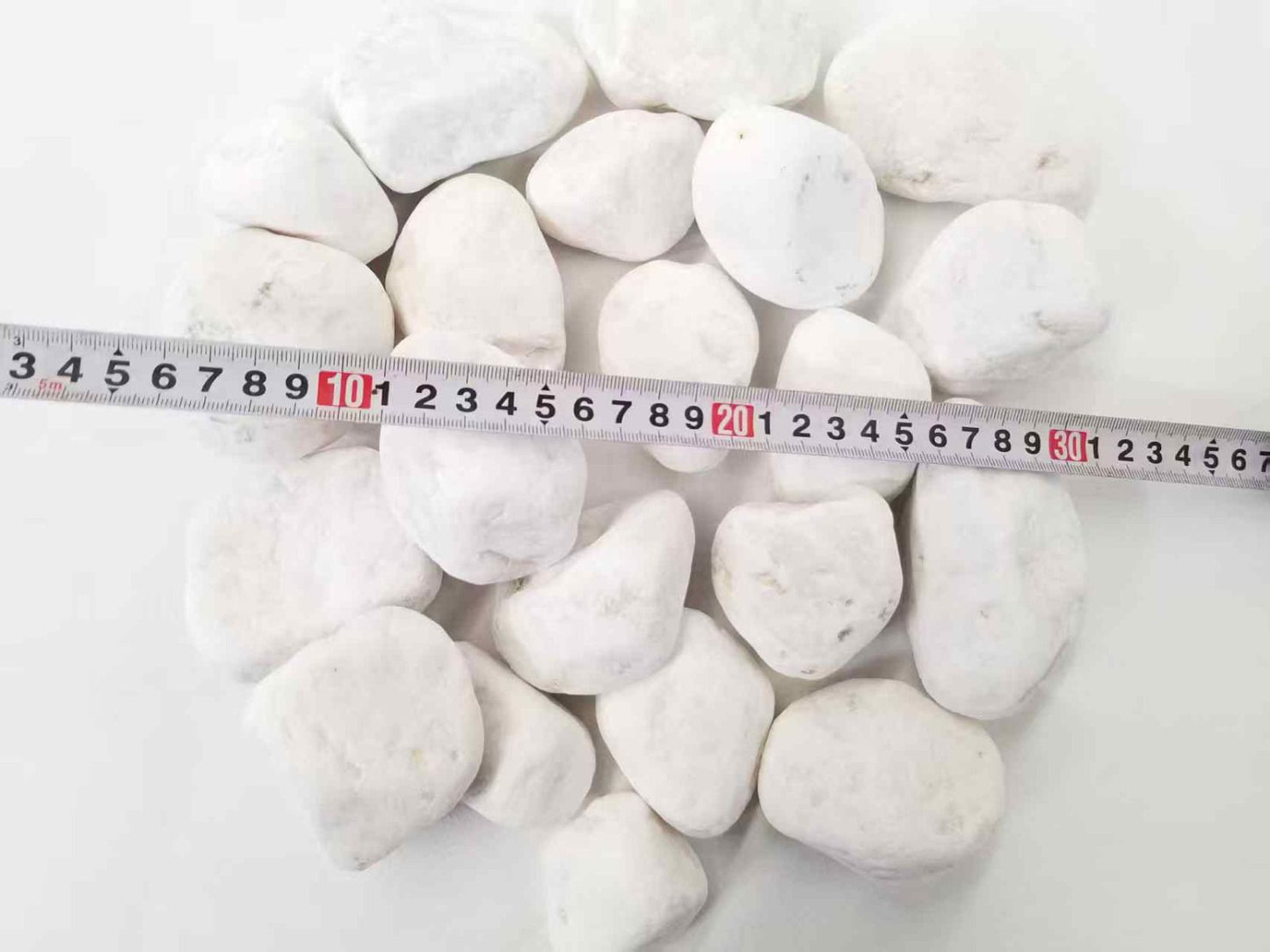 Natural Snow White Pebbles