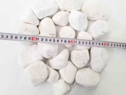 Natural Snow White Pebbles