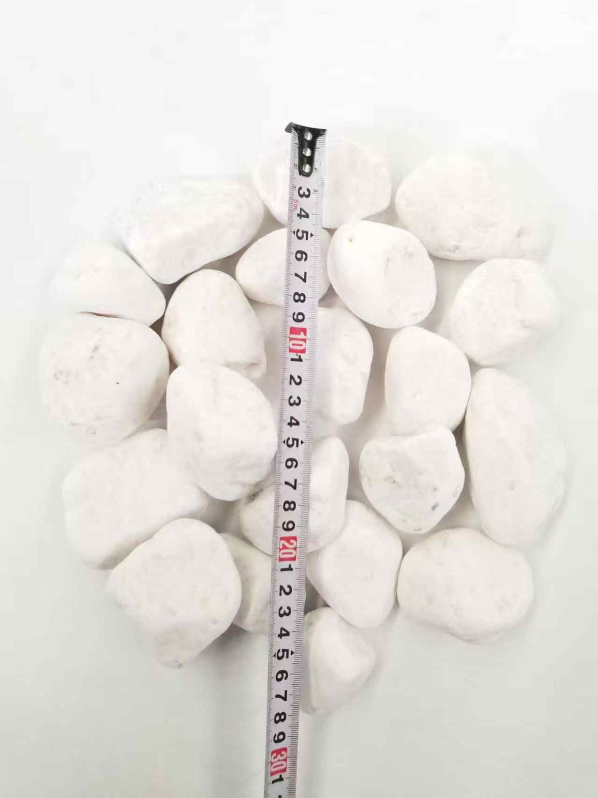 Natural Snow White Pebbles